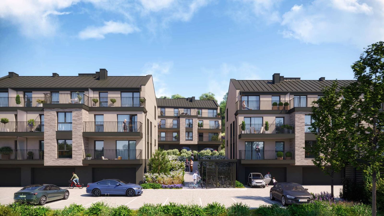 Wzgórze Markowca – 10 kameralnych budynków