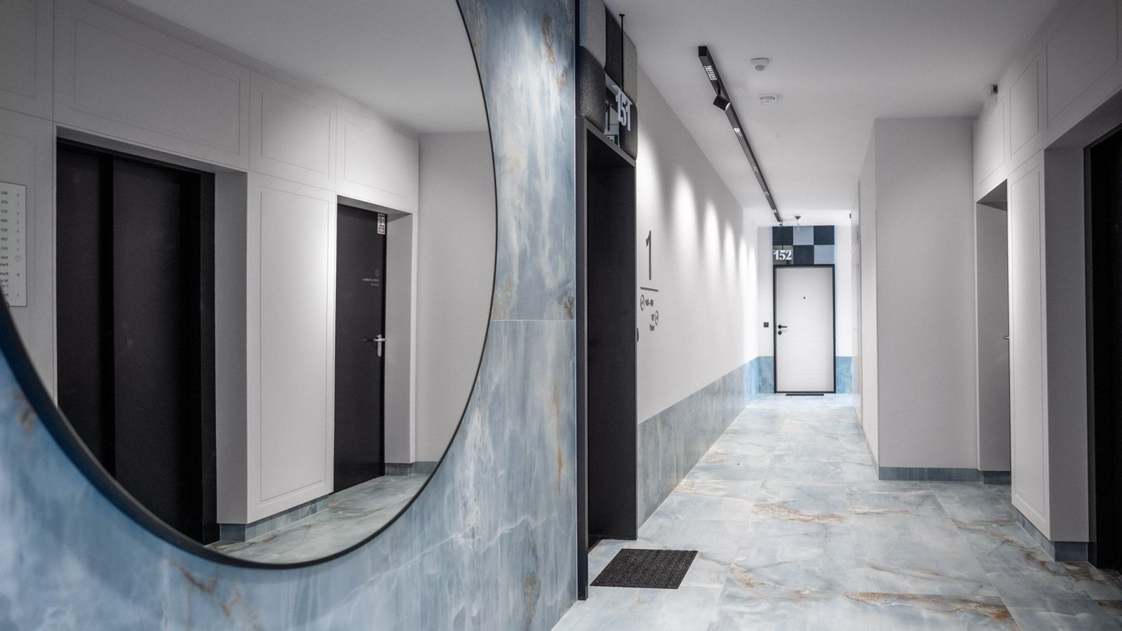 Doki – najwyższy standard wykończenia części wspólnych (bud. EF – etap III)