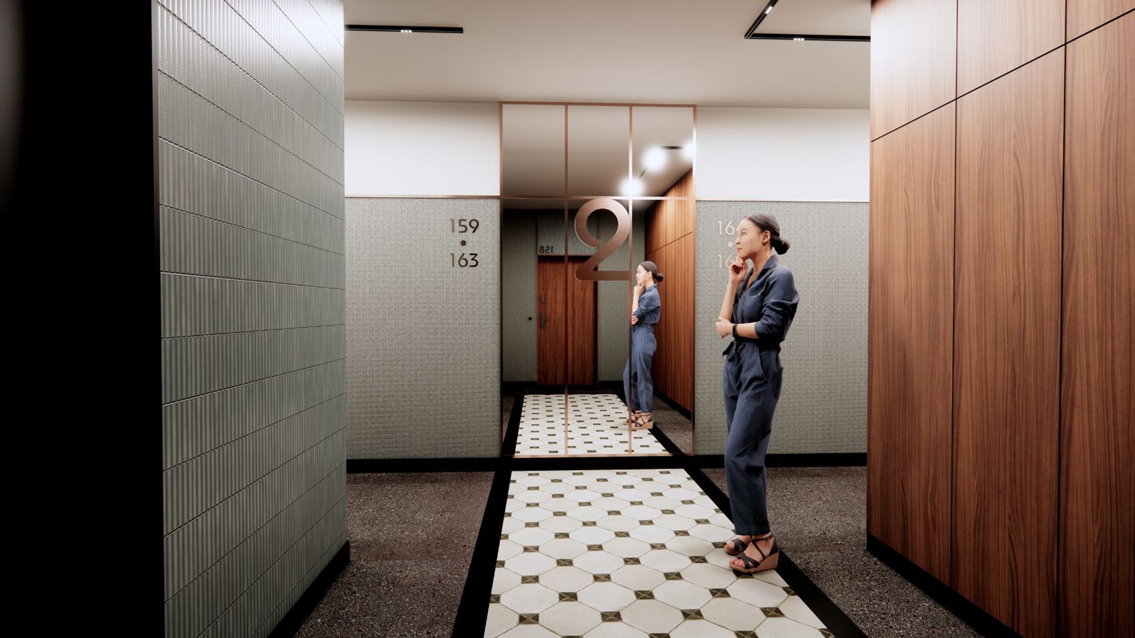 Doki – najwyższy standard wykończenia części wspólnych (wiz. – IV etap)