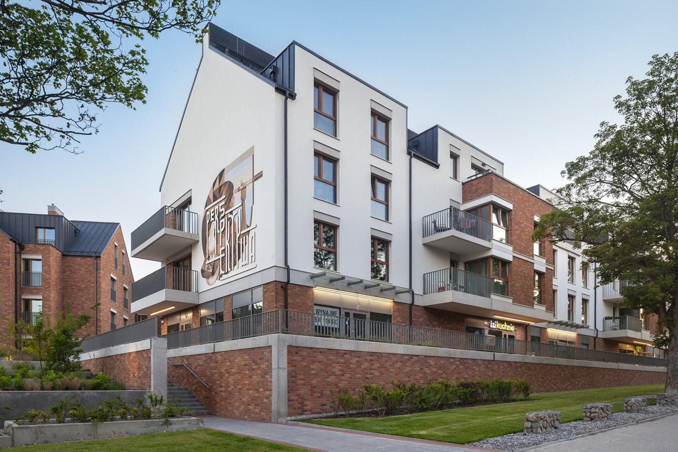 PERSPEKTYWA – trójwymiarowy mural przy parku kieszonkowym