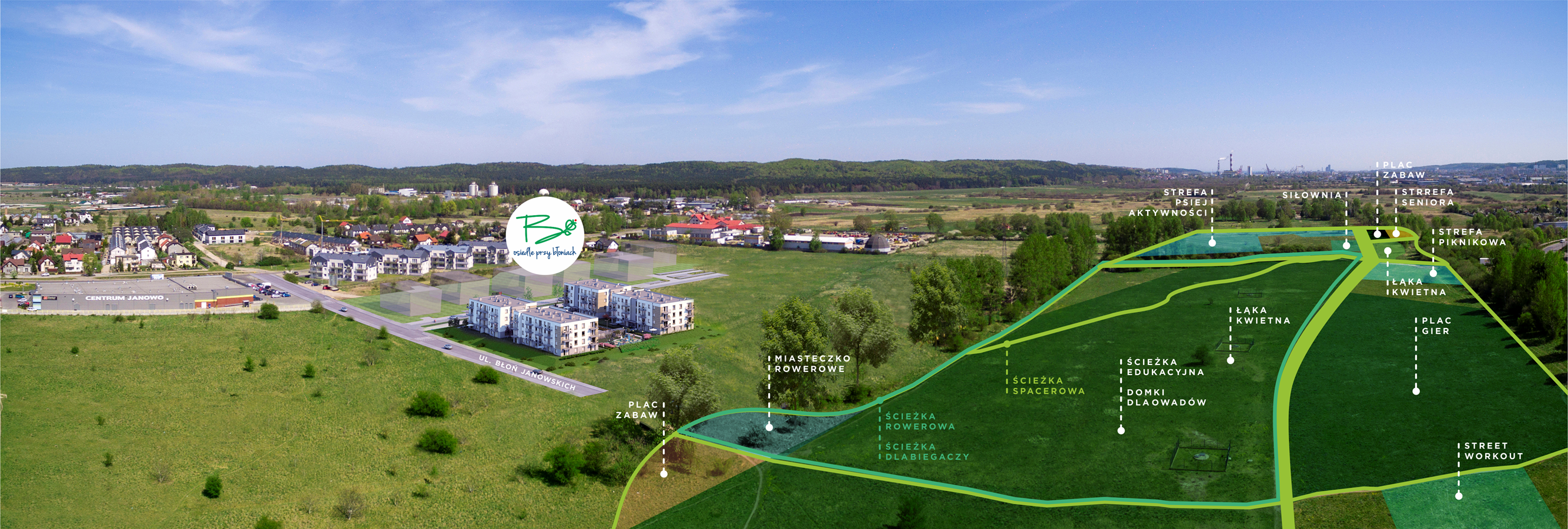 Osiedle przy Błoniach - planowany park miejski