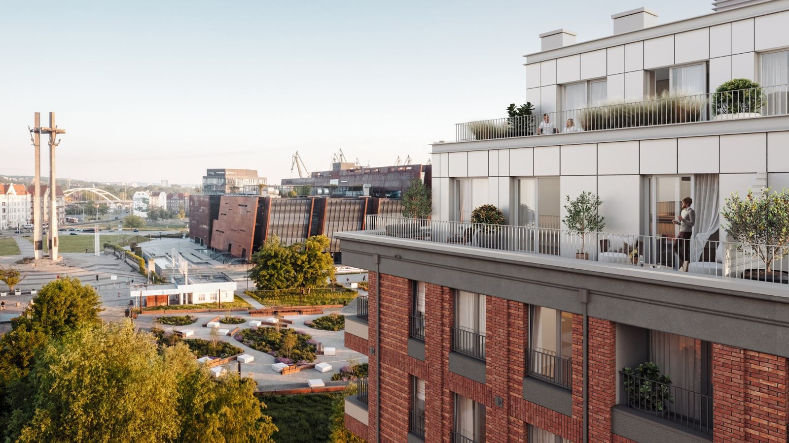 Doki – apartamenty i mieszkania w centrum Gdańska (wiz. - IV etap)