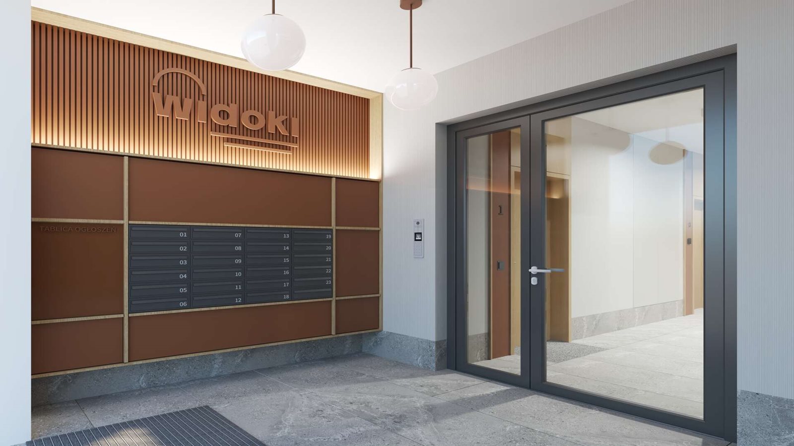 WIDOKI – eleganckie części wspólne budynków