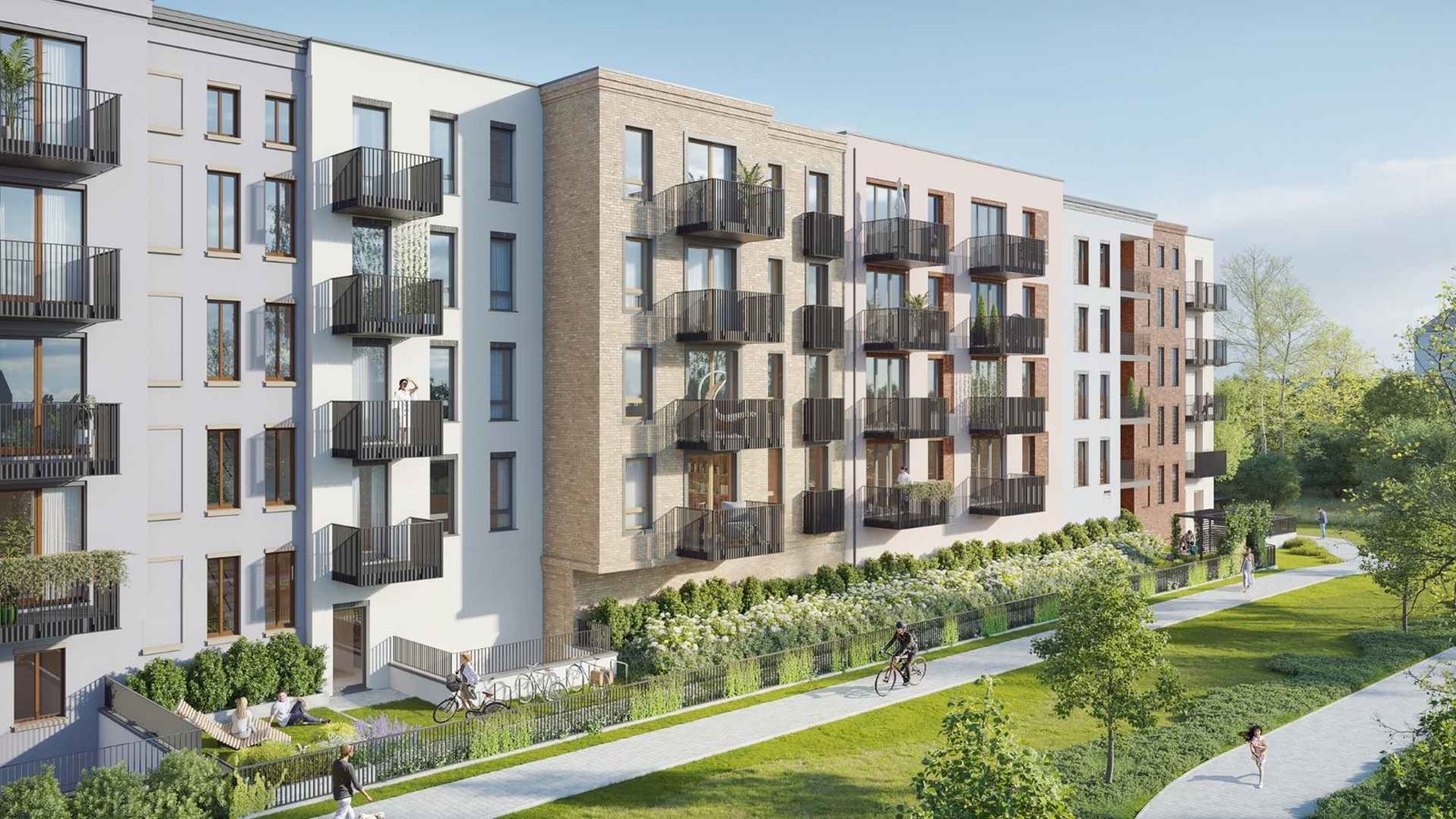 Jaskółcza – zielona strefa relaksu na terenie inwestycji