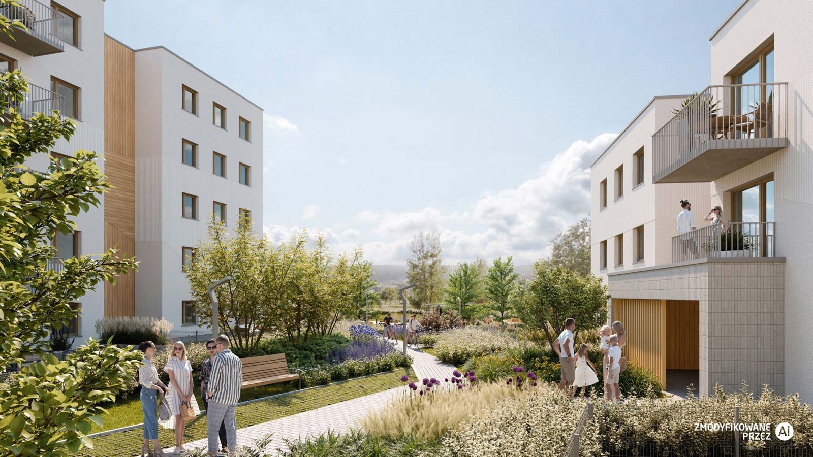 Osiedle przy Błoniach – inwestycja w otoczeniu zieleni, blisko centrum Rumi