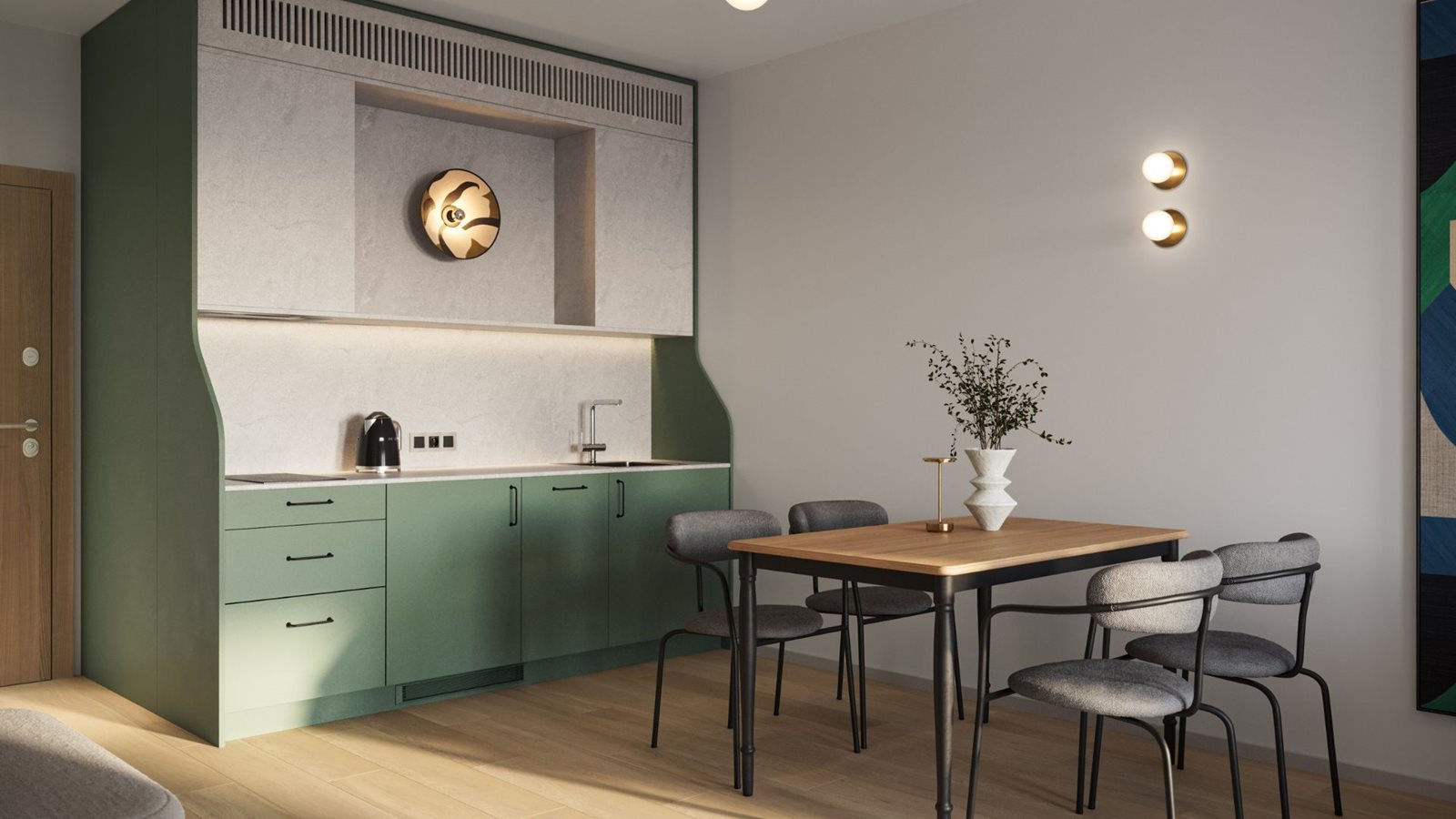 Esencja - apartament inwestycyjny wykończony w stylu Retro