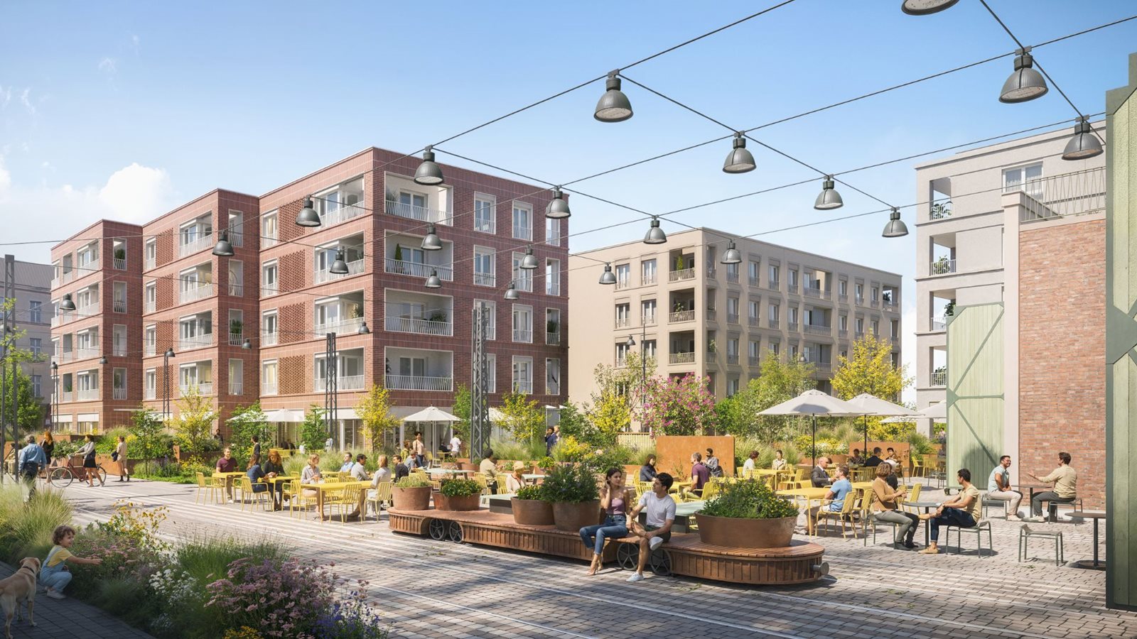 Zajezdnia Motława – nowy plac miejski, który stanie się miejscem spotkań mieszkańców dzielnicy