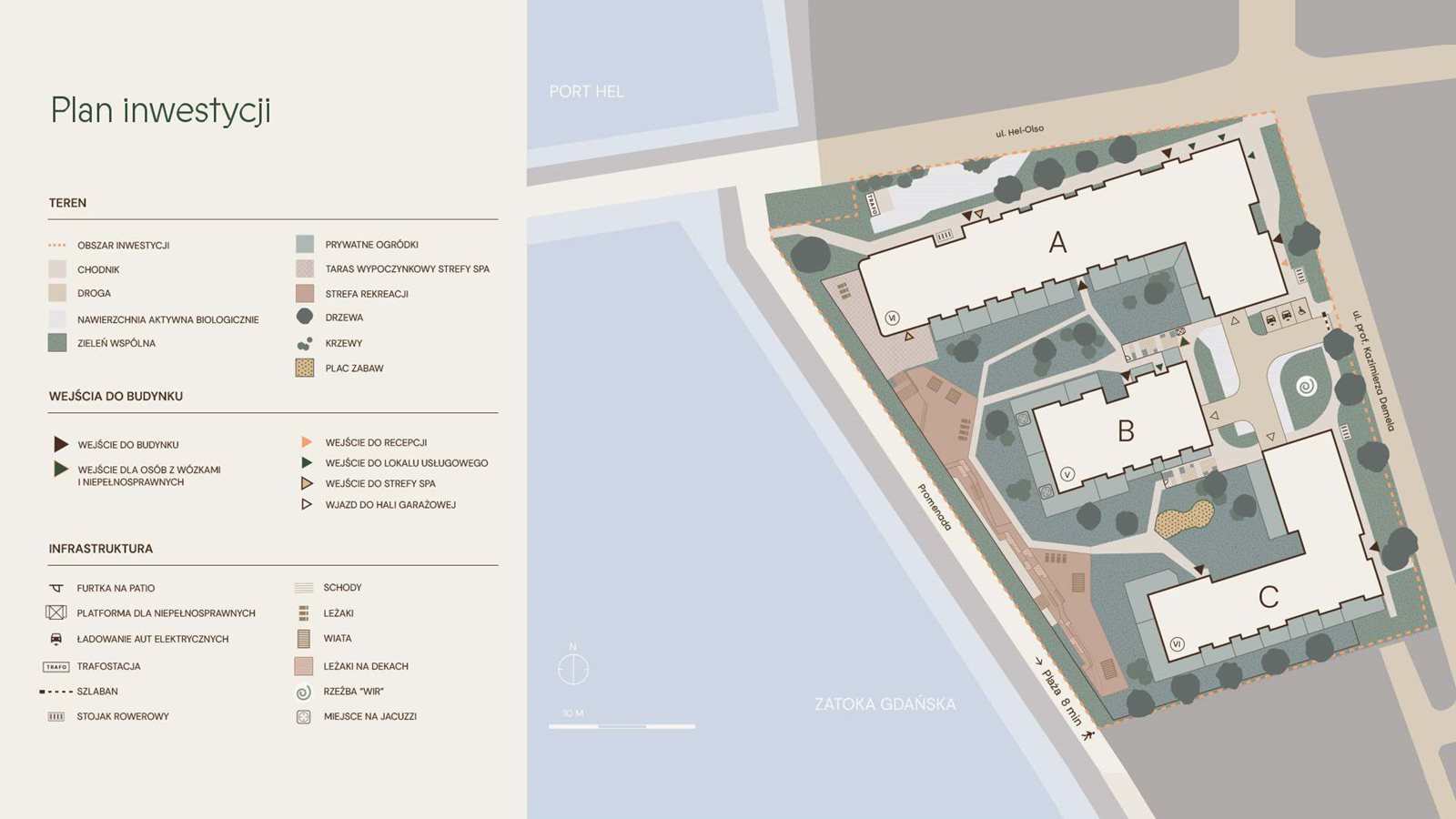 Marina Hel Apartamenty – plan inwestycji