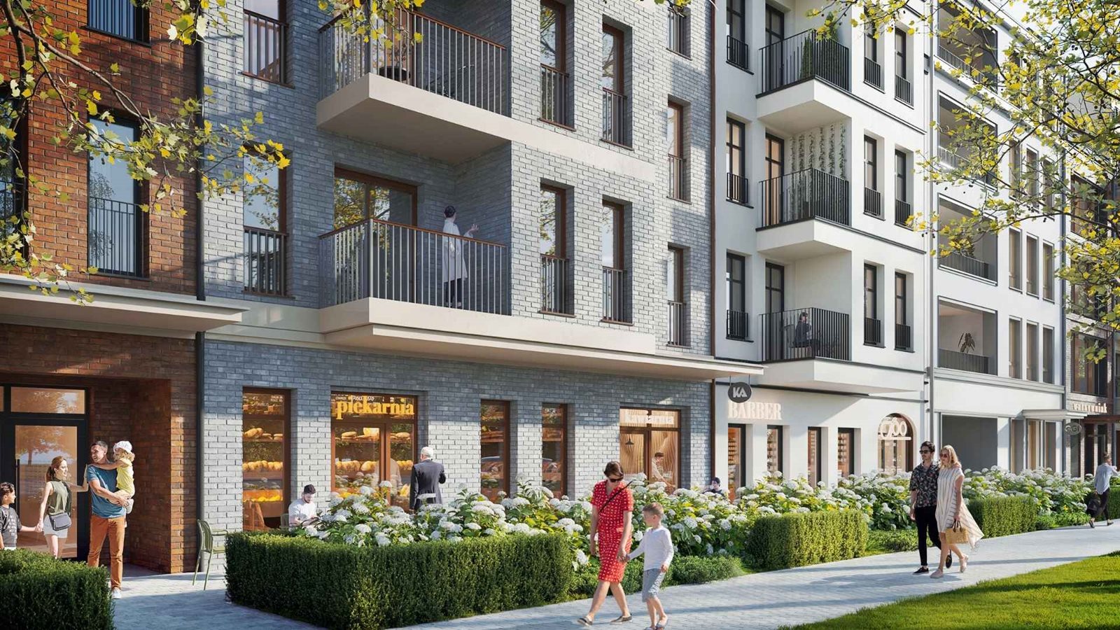 Jaskółcza – lokale usługowe w budynku