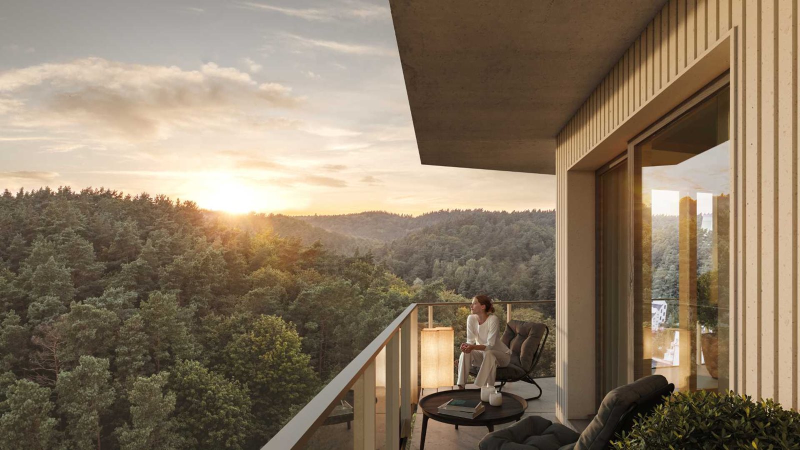 Leśna Góra - podesty rekreacyjne do dyspozycji mieszkańców