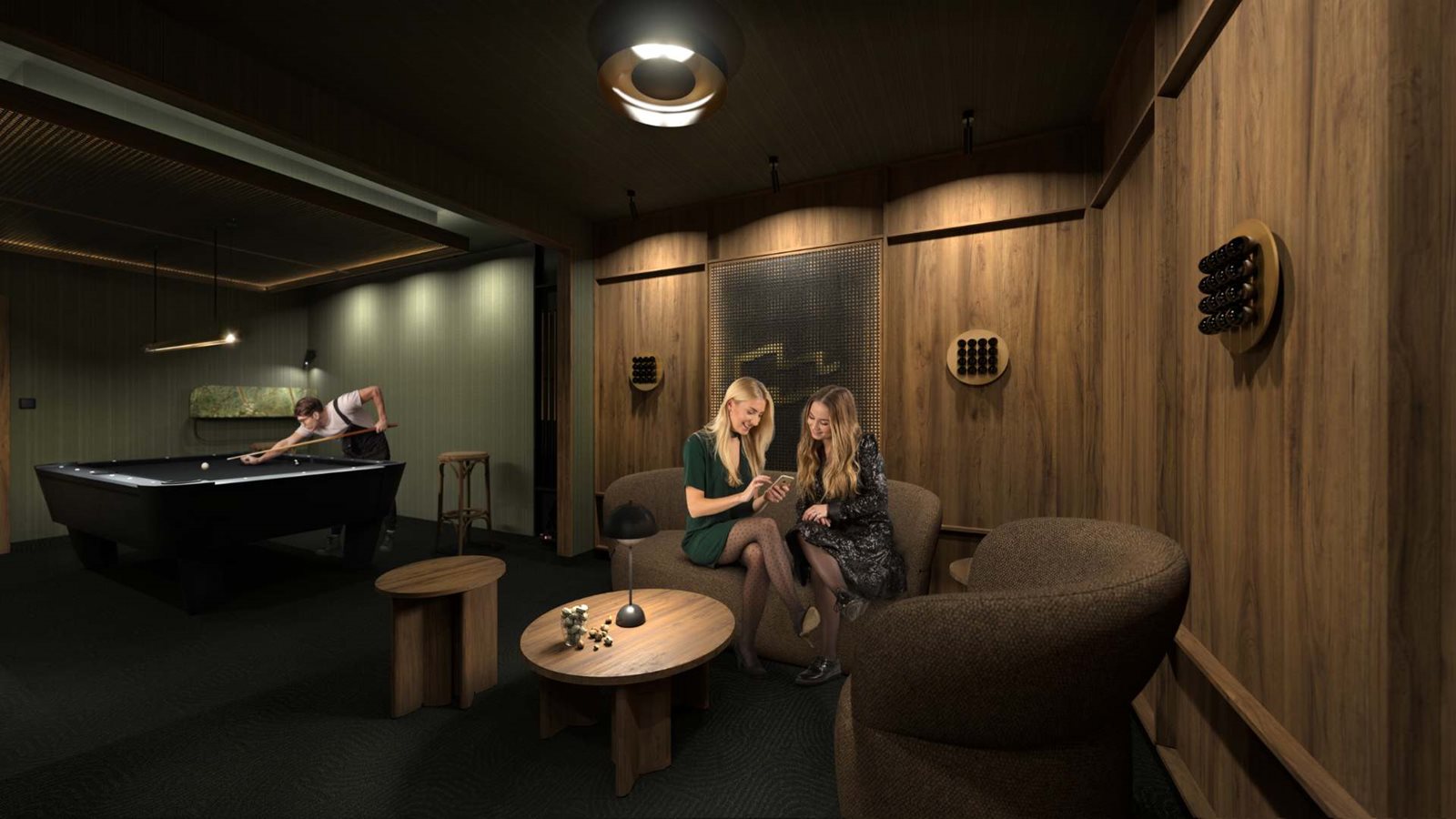 Marina Hel Apartamenty – sala klubowa