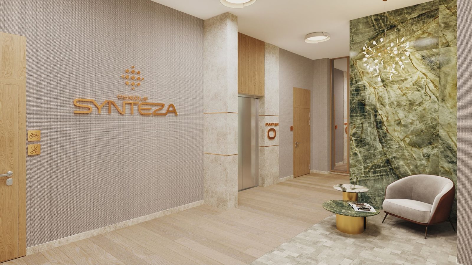 Osiedle Synteza - wysoki standard wykończenia części wspólnych budynków