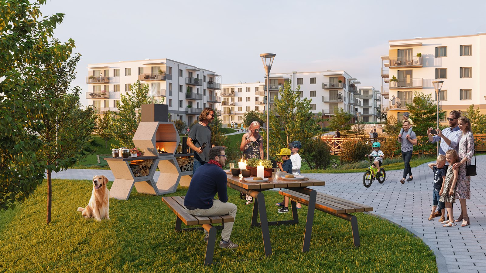 Osiedle Zielony Południk – grillowisko sprzyjające budowaniu sąsiedzkich relacji 