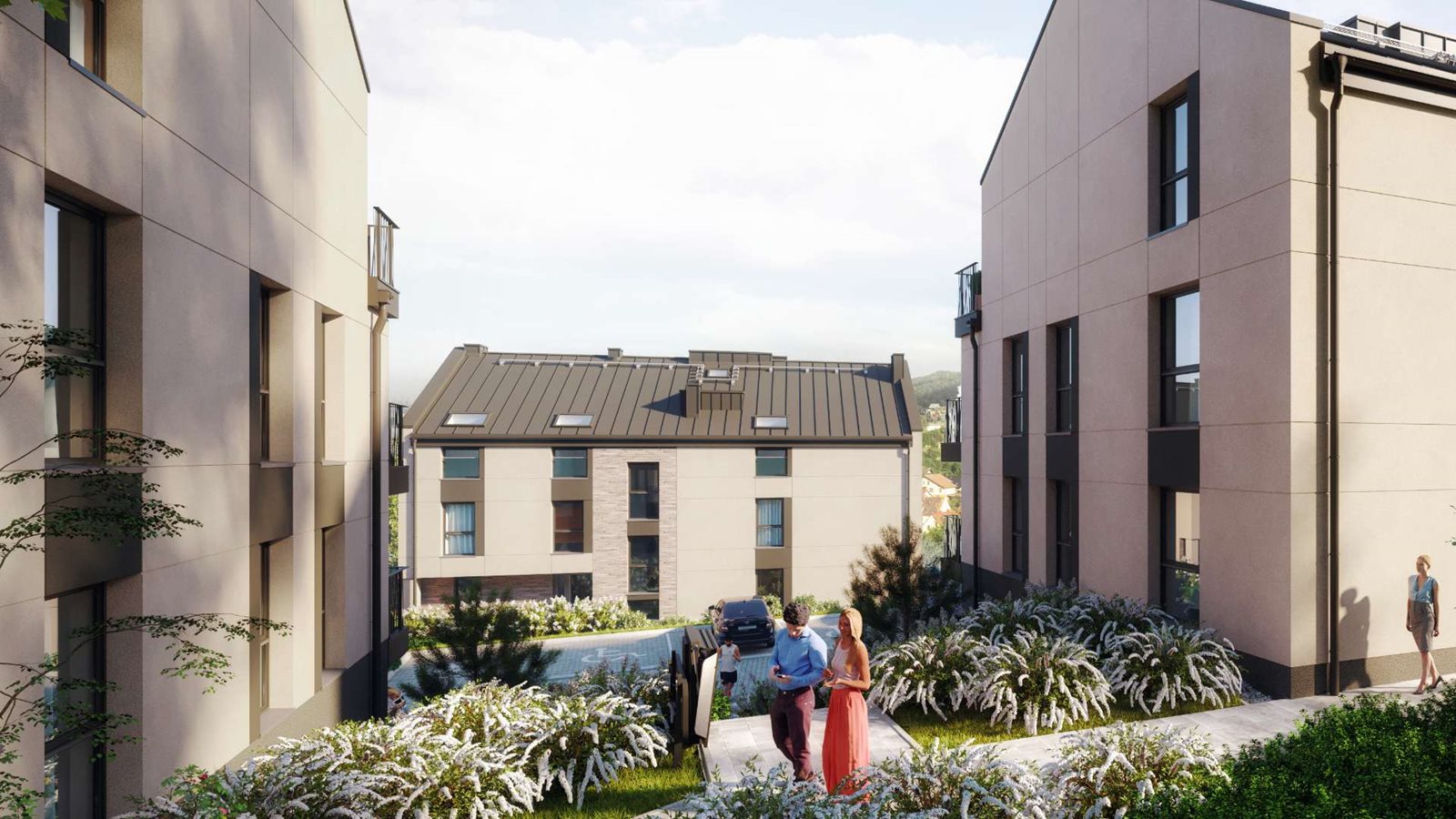 Wzgórze Markowca – atrakcyjnie zaprojektowania zieleń na osiedlu