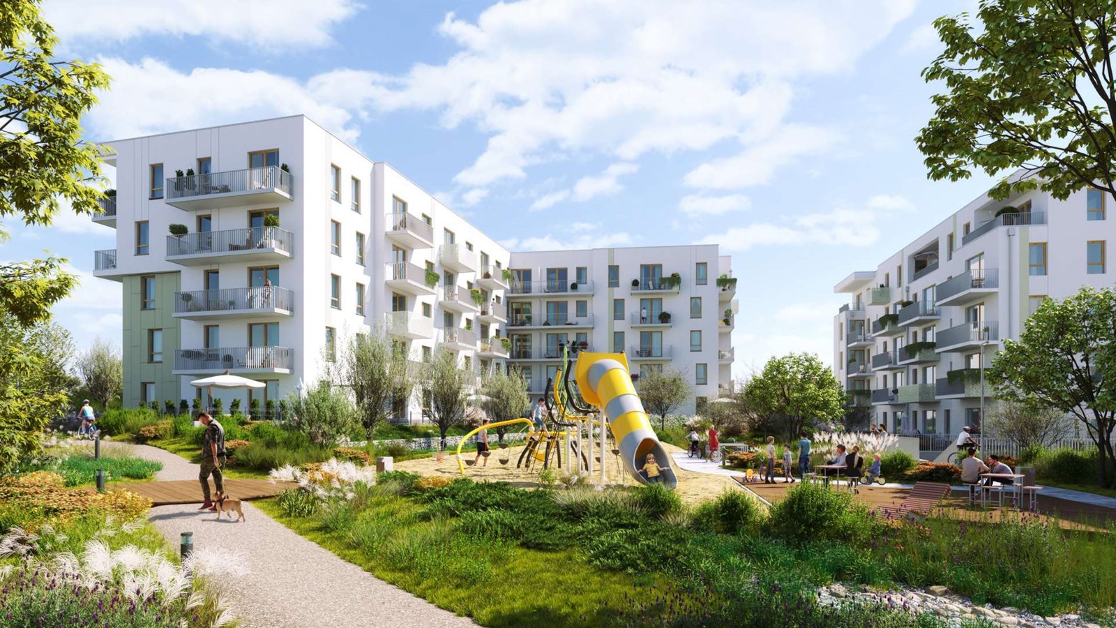 Osiedle Dynamika – atrakcje dla najmłodszych w częściach wspólnych