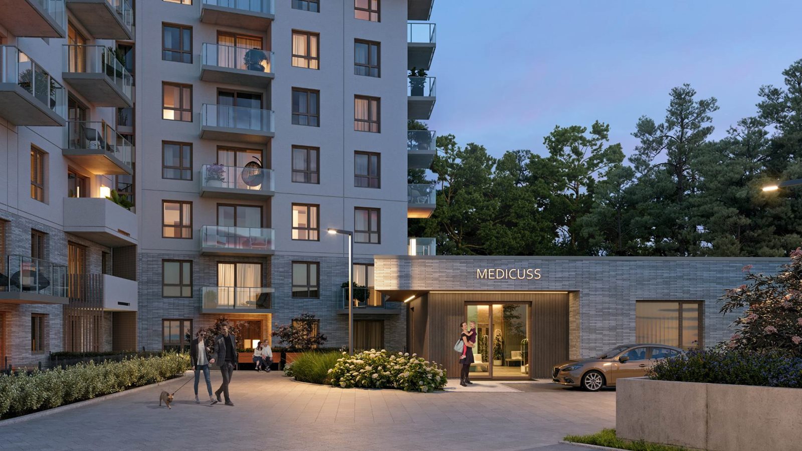 Leśna Góra - osiedle z dogodnym dostępem do miejskiej infrastruktury i komunikacji