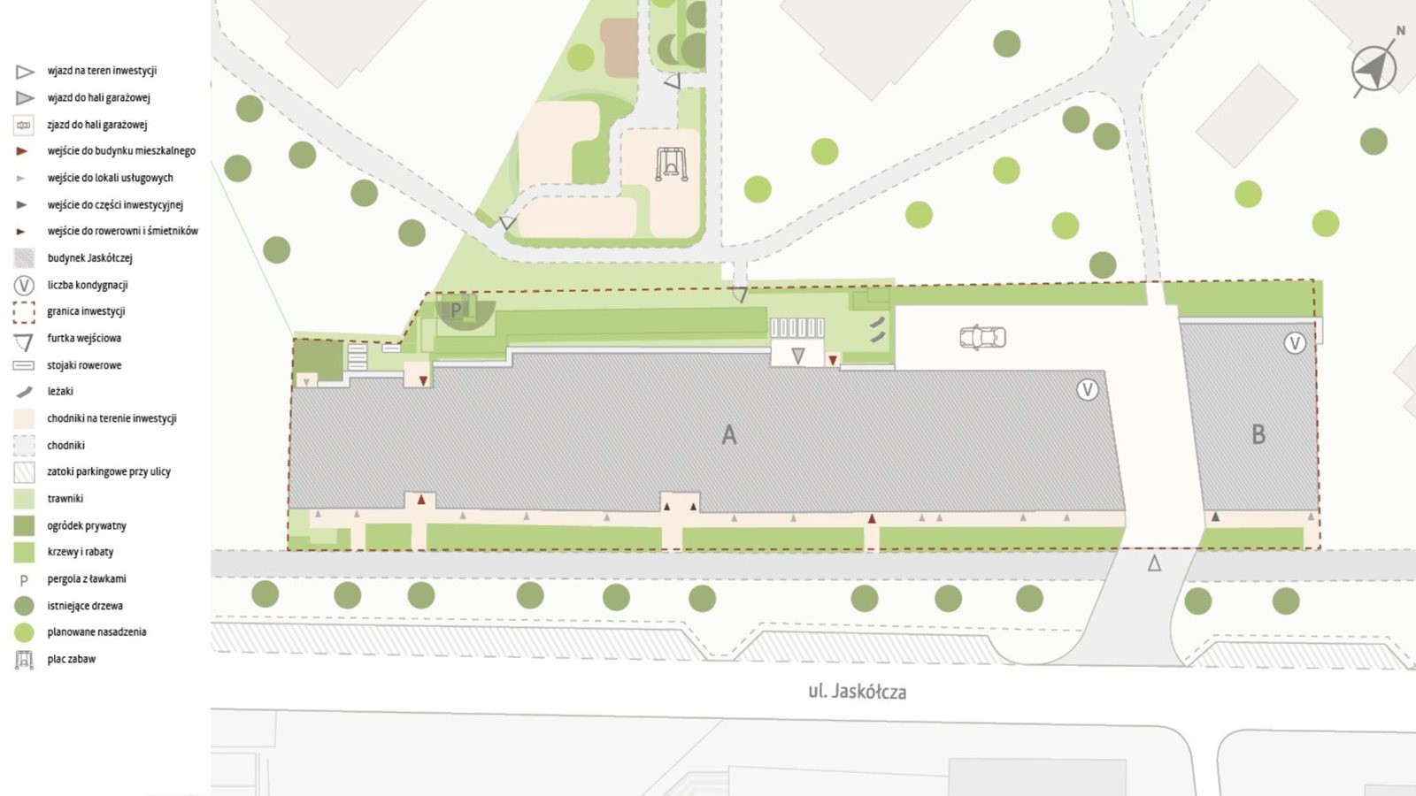Jaskółcza – plan inwestycji