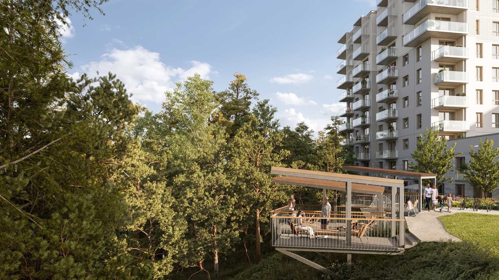 Leśna Góra - mieszkania z widokiem na Zatokę Gdańską