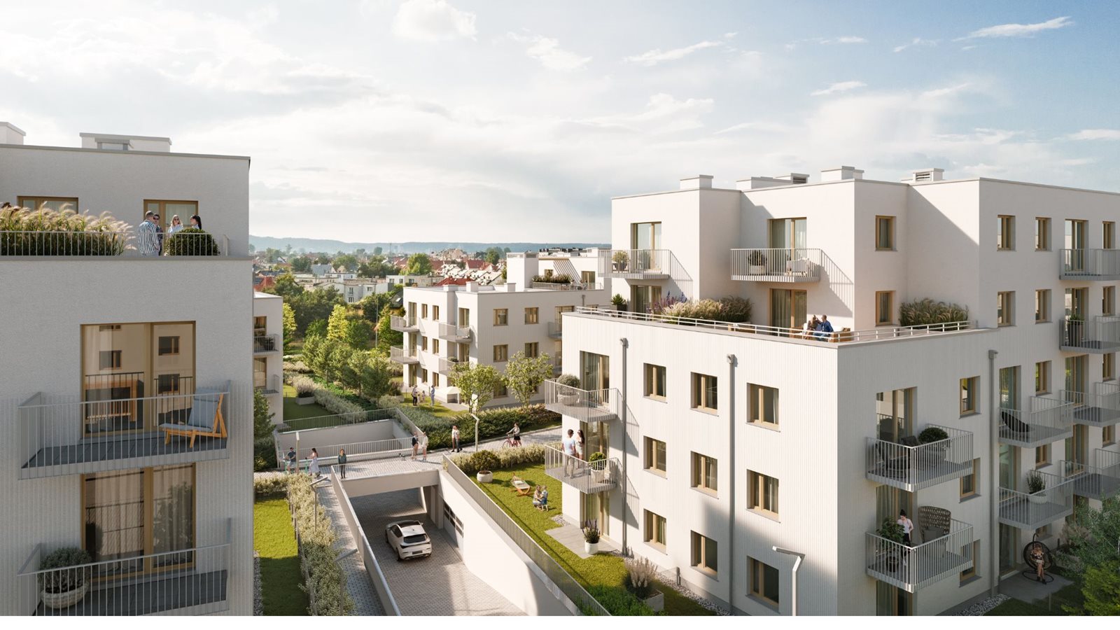 Osiedle przy Błoniach – nowoczesna architektura zapewniająca codzienny komfort