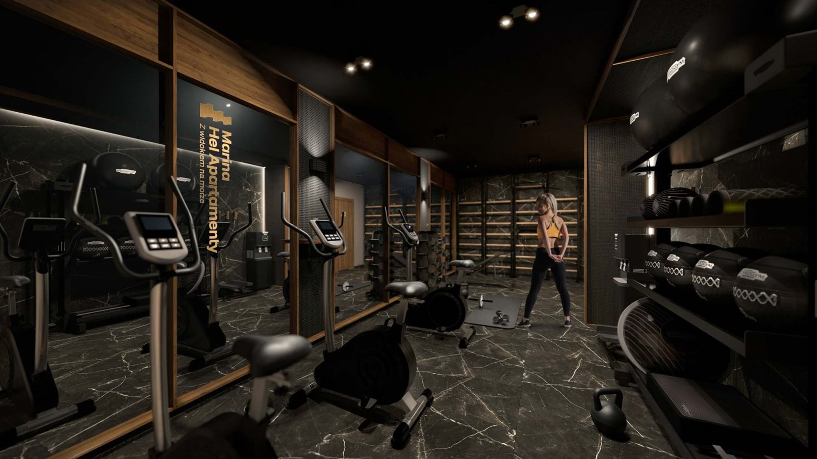 Marina Hel Apartamenty – strefa fitness