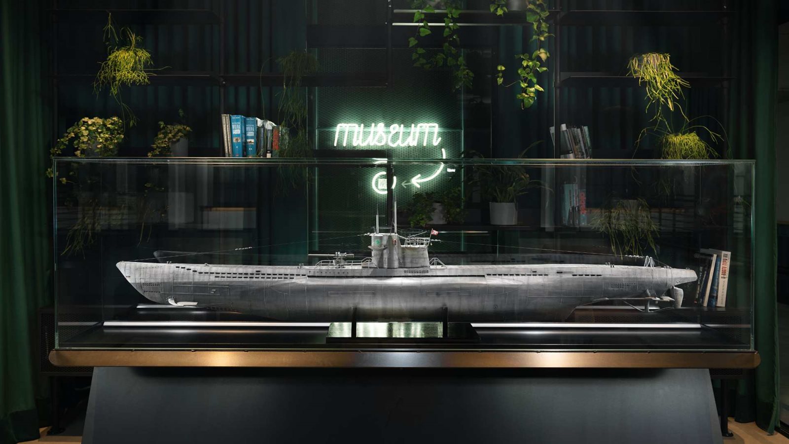 MONTOWNIA – pokój historyczny z repliką u-boota