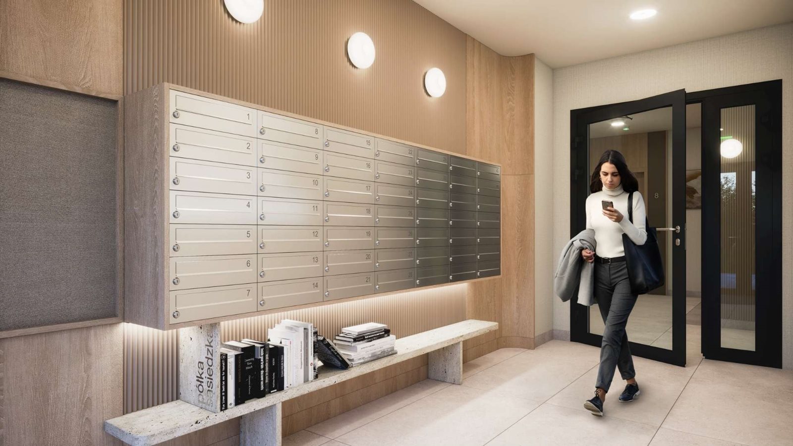 Osiedle Warszawska – części wspólne budynków wykończone w wysokim standardzie