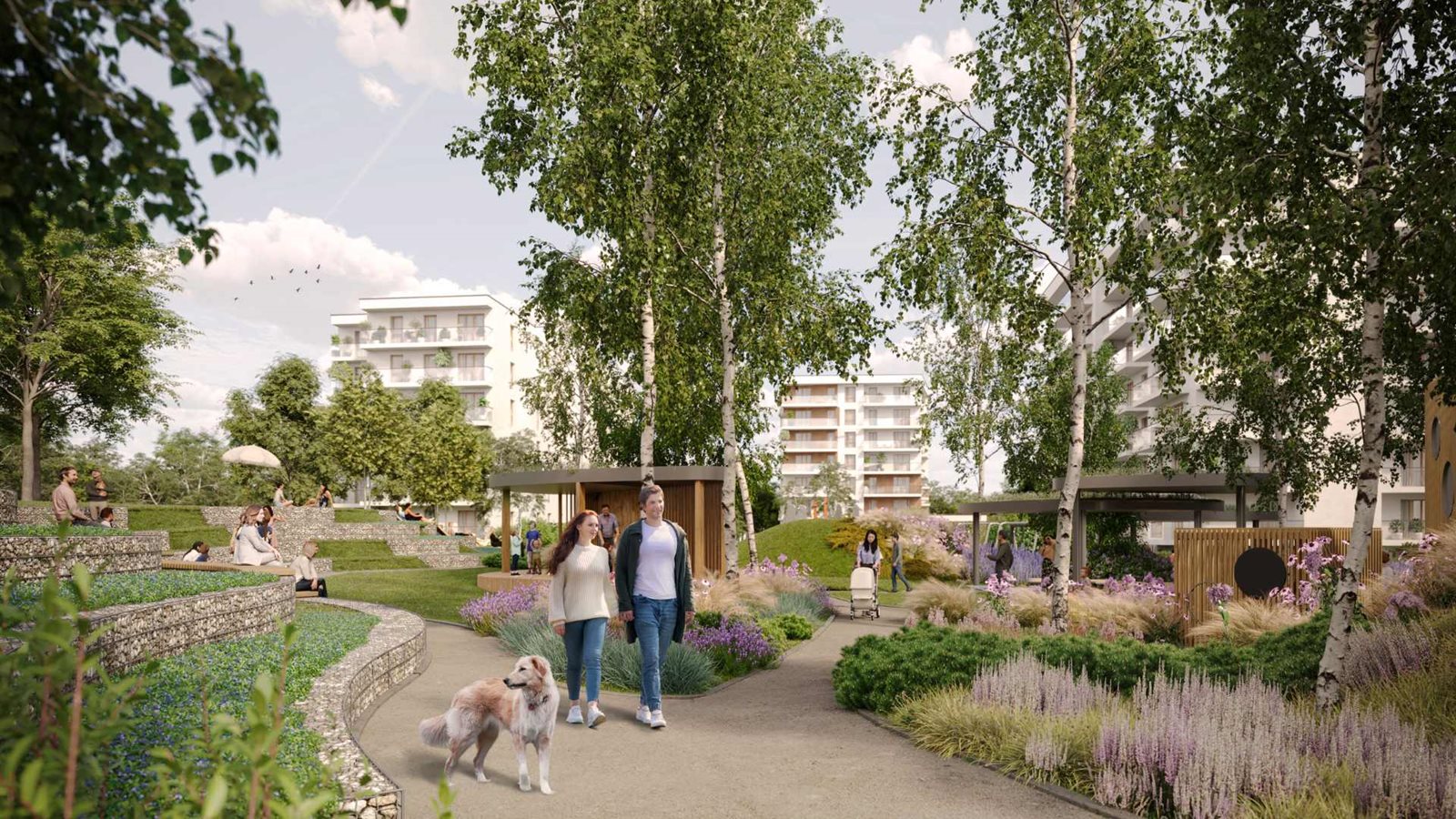 Osiedle Synteza - atrakcyjnie i nowocześnie zagospodarowane części wspólne