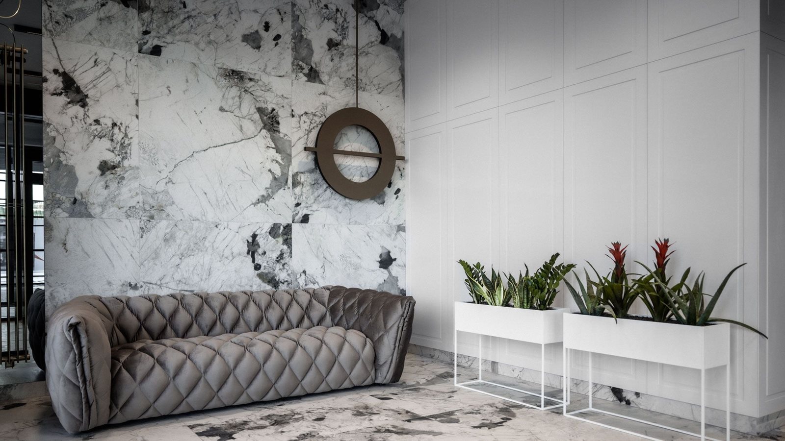 Doki – najwyższy standard wykończenia części wspólnych (bud. EF – etap III)