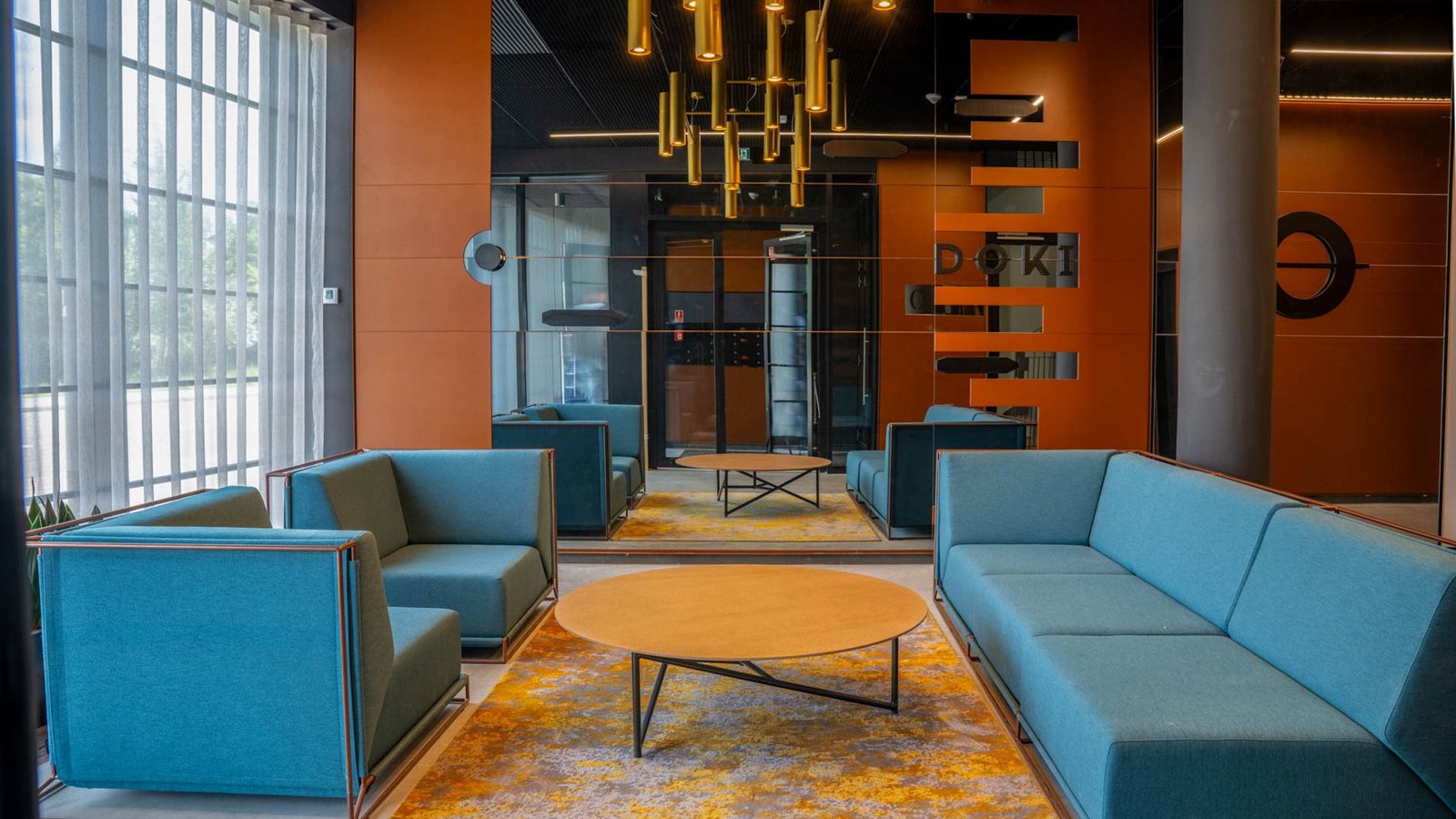 Doki – najwyższy standard wykończenia części wspólnych (bud. AB – etap I)