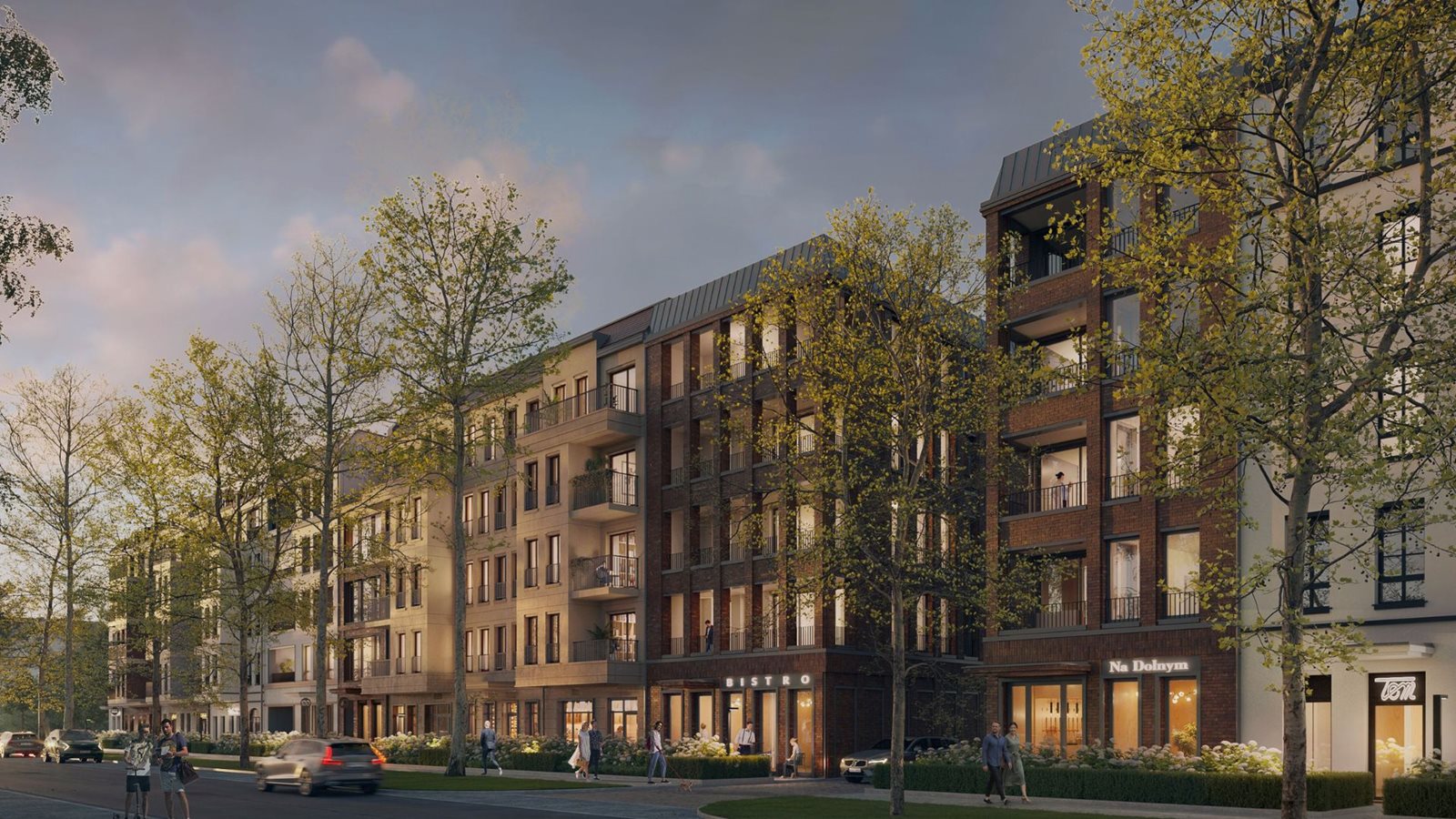 Jaskółcza – apartamenty inwestycyjne w osobnej części budynku