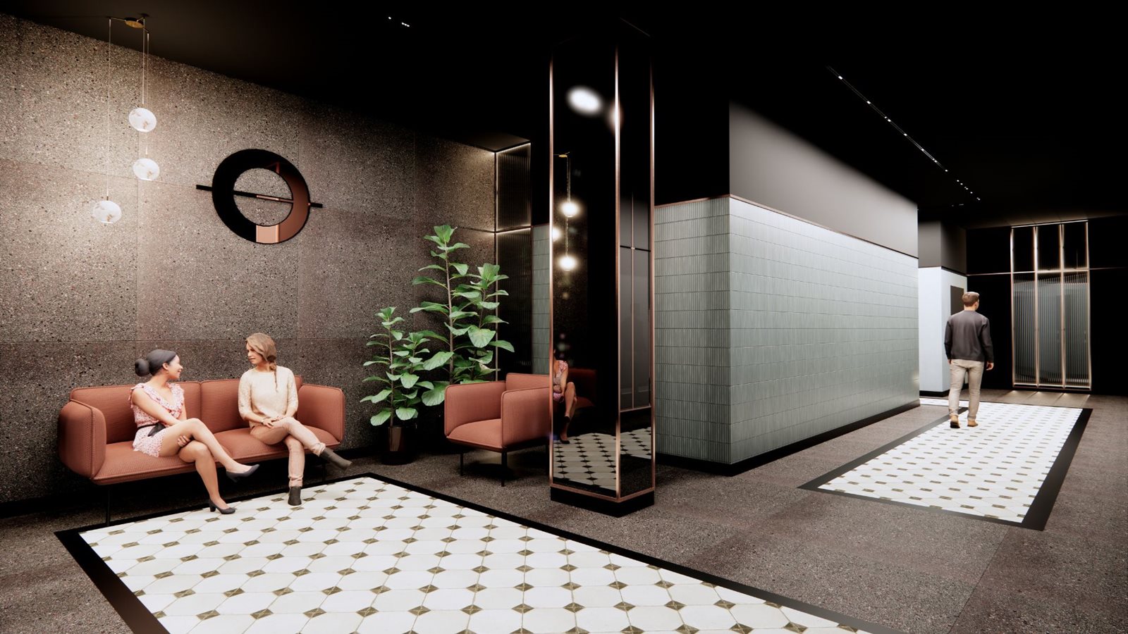 Doki – najwyższy standard wykończenia części wspólnych (wiz. – IV etap)