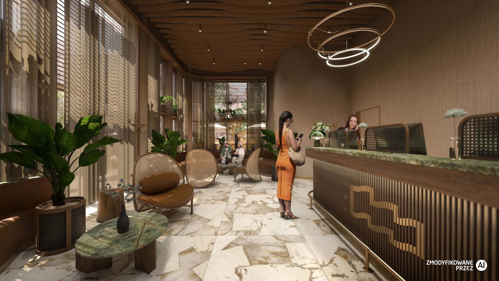 Marina Hel Apartamenty – strefa wejścia do budynku